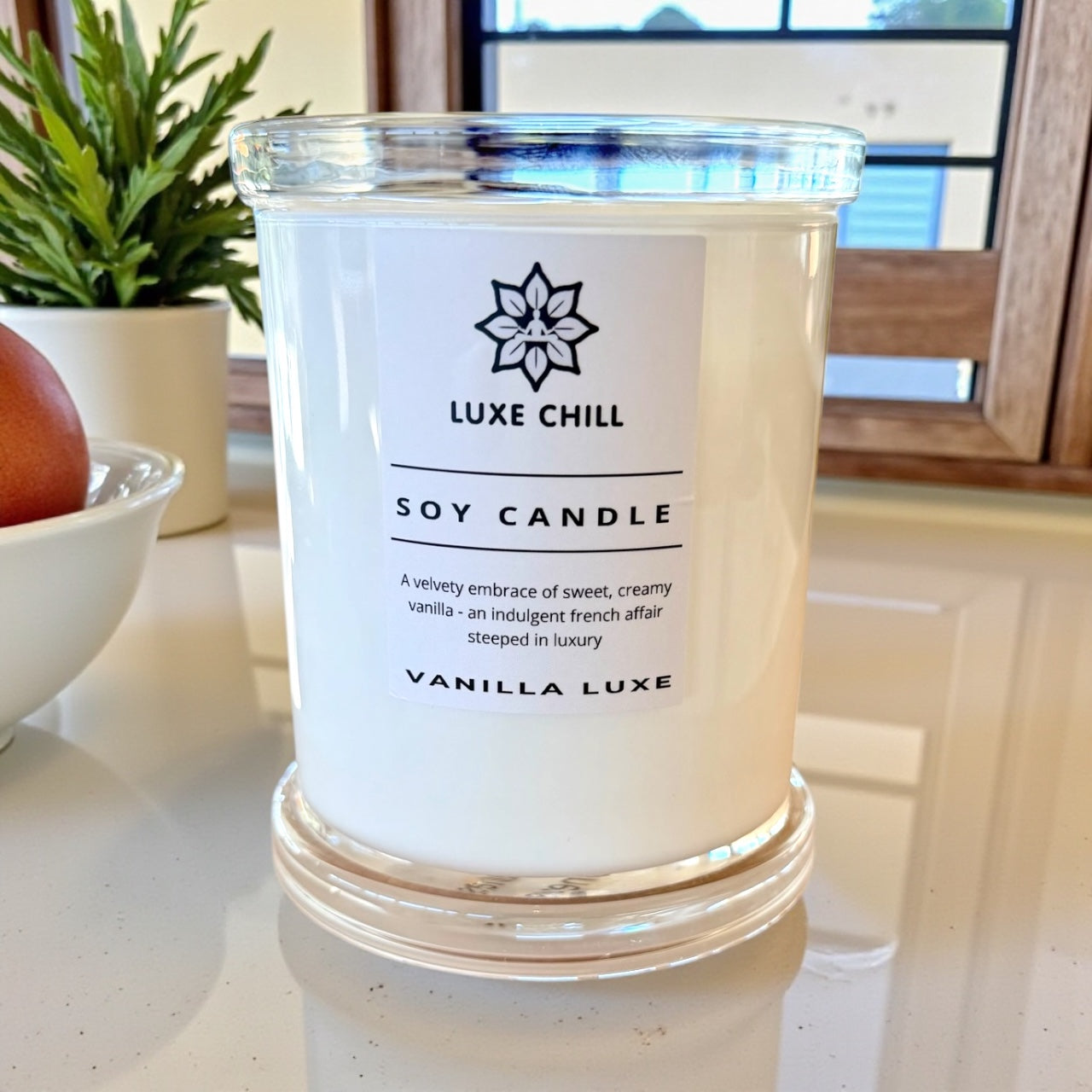 Luxe Chill Ophelia Candle - Vanilla Luxe