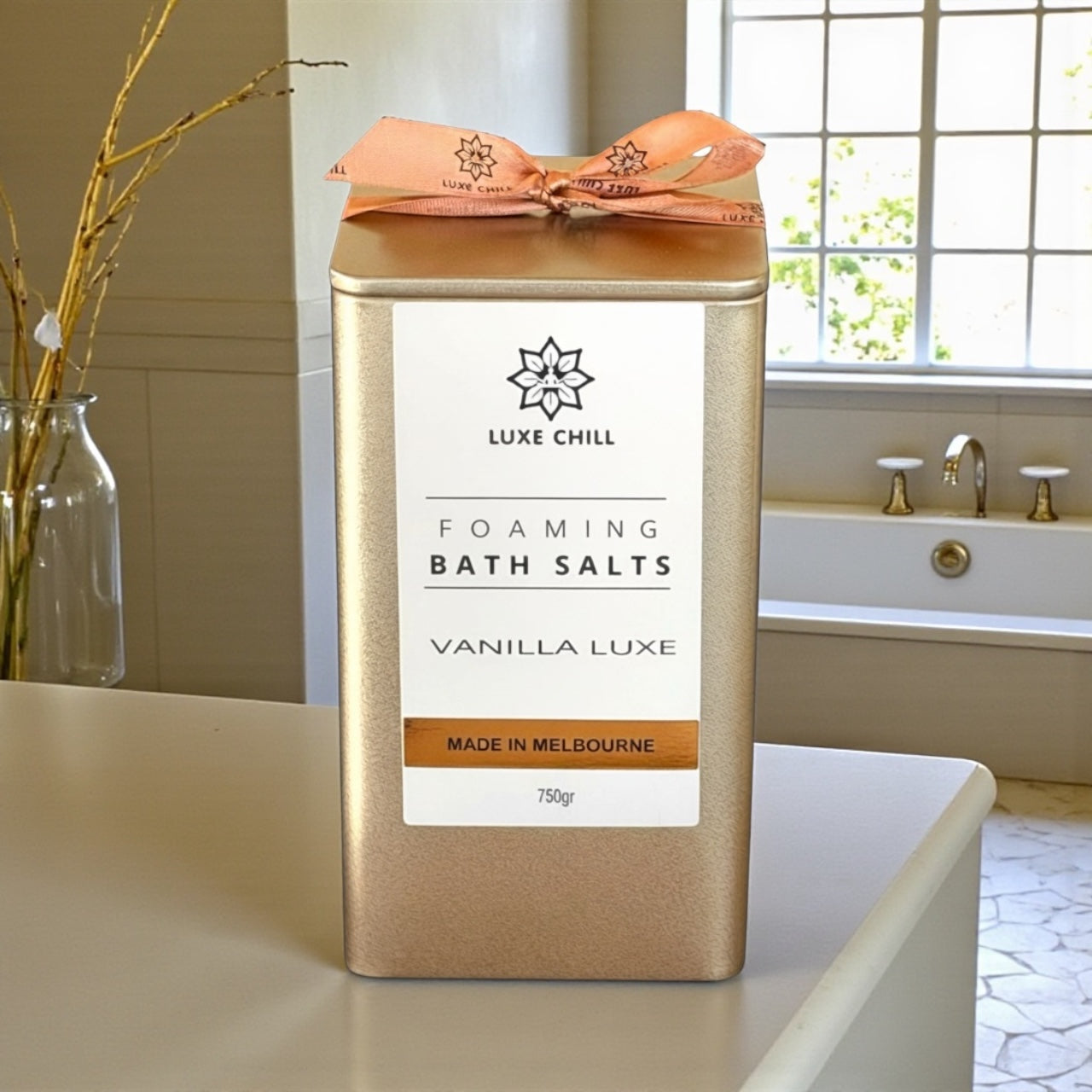 Foaming Bath Salts - Vanilla Luxe