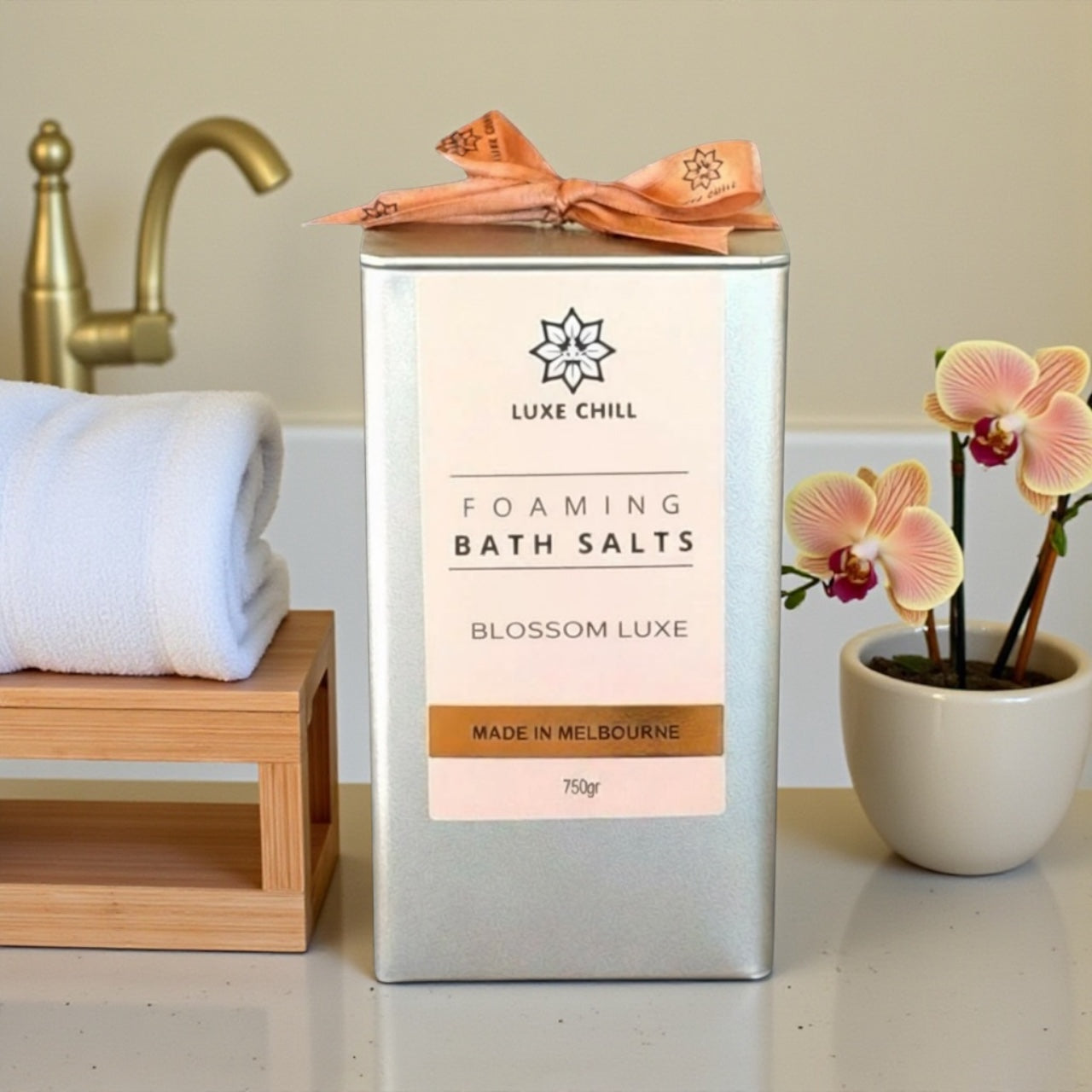 Foaming Bath Salts -Blossom Luxe