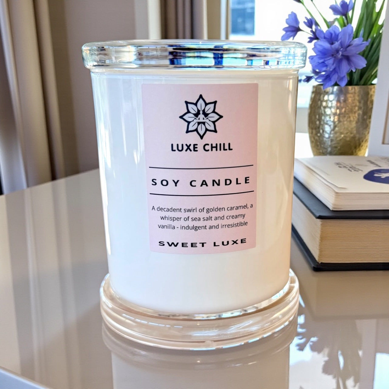 Luxe Chill Ophelia Candle - Sweet Luxe