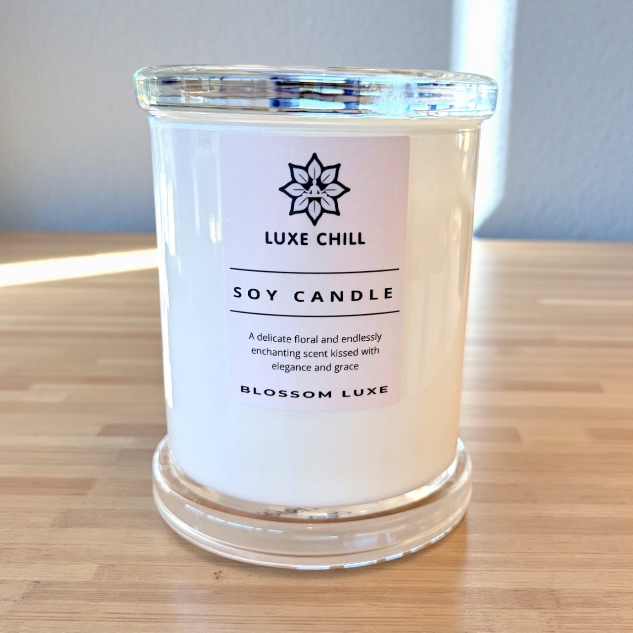 Luxe Chill Ophelia Candle - Blossom Luxe