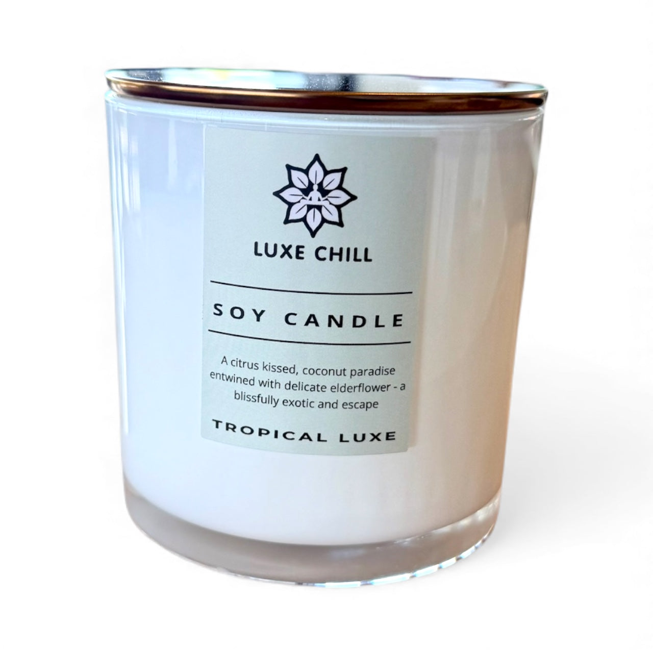 Luxe Chill Signature Candle - Tropical Luxe