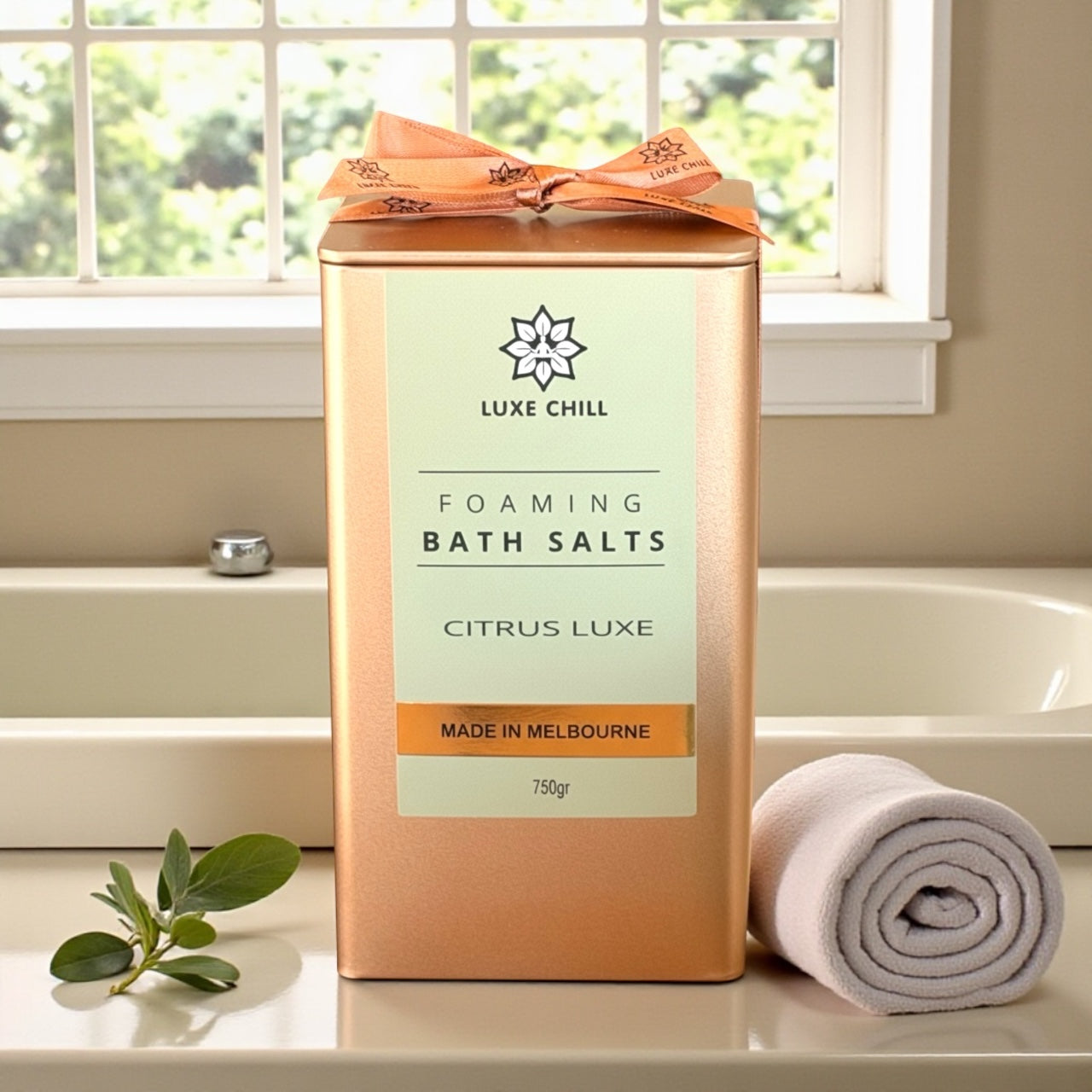 Foaming Bath Salts - Citrus Luxe