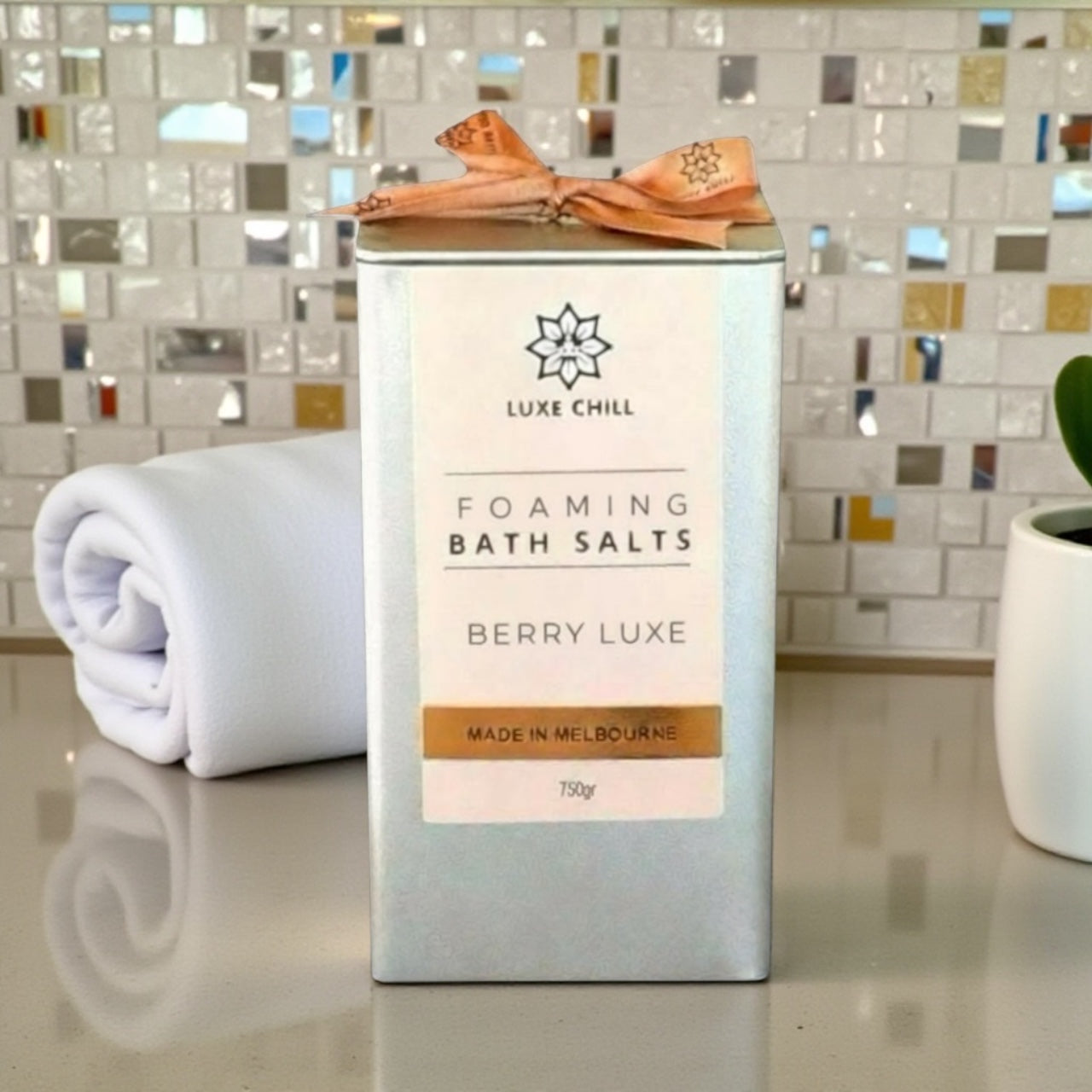 Foaming Bath Salts - Berry Luxe