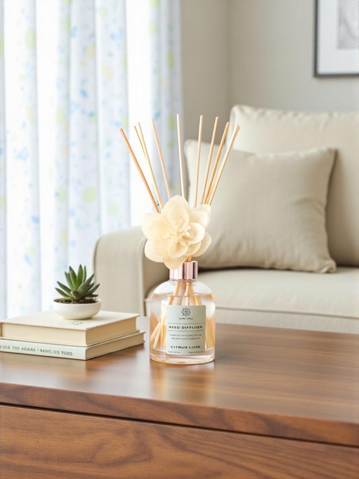 Luxe Chill Reed Diffuser - Citrus Luxe