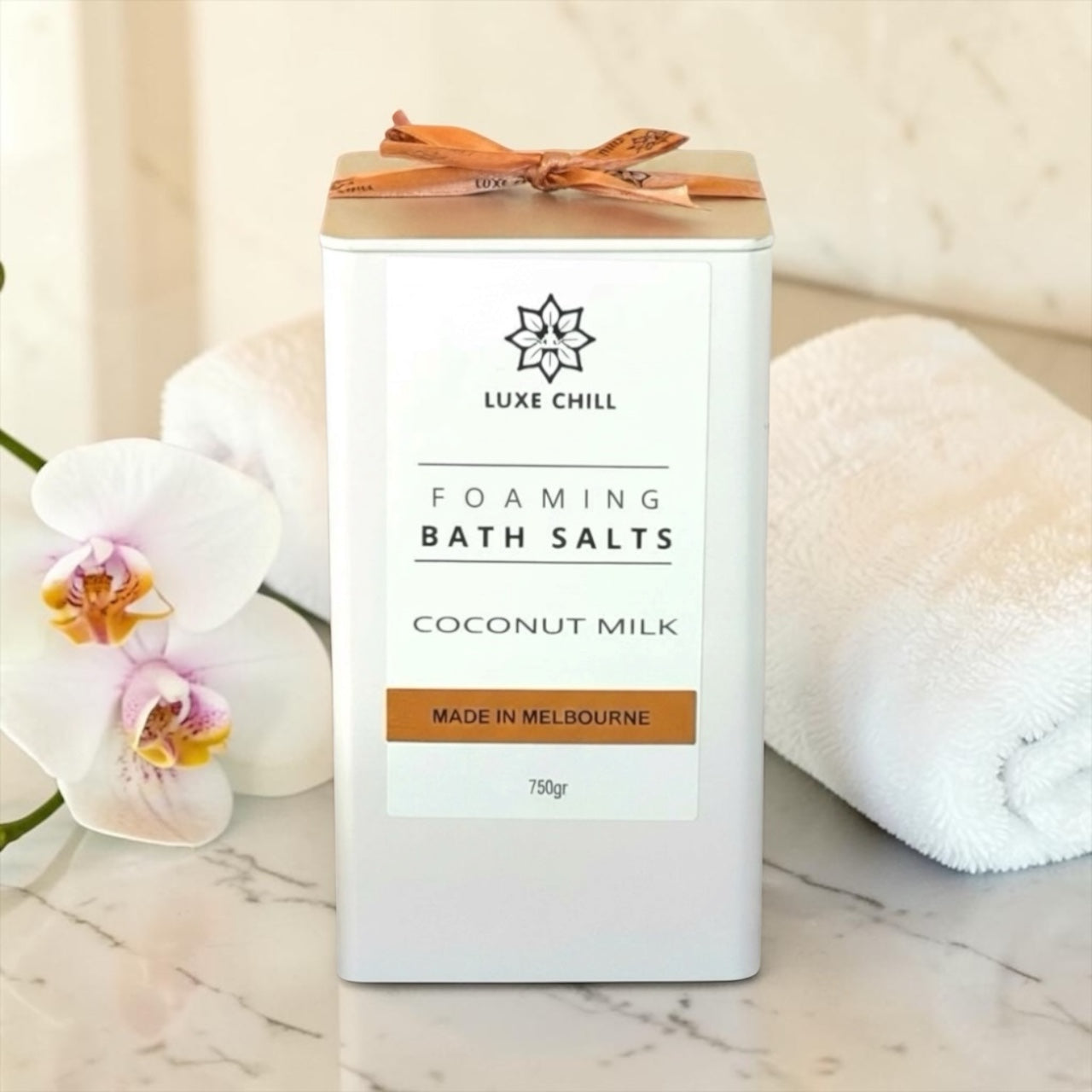 Foaming Bath Salts - Coconut Milk